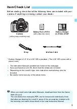 Предварительный просмотр 3 страницы Canon EOS 1300D Instruction Manual