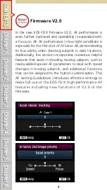 Предварительный просмотр 4 страницы Canon EOS-1D Mark II Digial Af Setting Manualbook