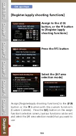 Предварительный просмотр 108 страницы Canon EOS-1D Mark II Digial Af Setting Manualbook