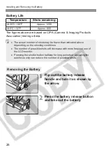 Предварительный просмотр 26 страницы Canon EOS-1D Mark II Digial Instruction Manual