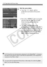 Предварительный просмотр 62 страницы Canon EOS 1D Mark III Instruction Manual