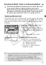 Предварительный просмотр 73 страницы Canon EOS 1D Mark III Instruction Manual