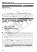 Preview for 176 page of Canon EOS 1D Mark III Instruction Manual