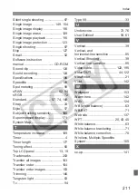 Предварительный просмотр 211 страницы Canon EOS 1D Mark III Instruction Manual