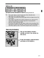 Предварительный просмотр 21 страницы Canon EOS 1D MkII Instruction Manual