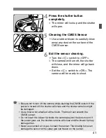 Предварительный просмотр 41 страницы Canon EOS 1D MkII Instruction Manual