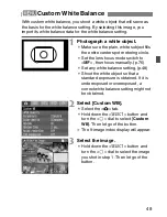 Предварительный просмотр 49 страницы Canon EOS 1D MkII Instruction Manual