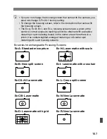 Предварительный просмотр 167 страницы Canon EOS 1D MkII Instruction Manual