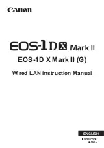 Canon EOS-1D X Instruction Manual предпросмотр