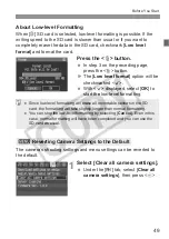 Preview for 49 page of Canon EOS-1D Instruction Manual