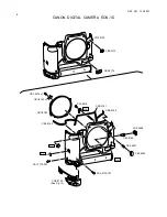 Предварительный просмотр 16 страницы Canon EOS-1D Parts Catalog