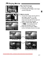 Предварительный просмотр 57 страницы Canon EOS-1DC Instruction Manual