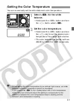 Предварительный просмотр 51 страницы Canon Eos 1ds mark ii Instruction Manual