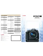 Canon EOS-1Ds Mark III Brochure preview