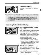 Предварительный просмотр 37 страницы Canon EOS 1Ds Mark III Instruction Manual