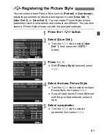 Предварительный просмотр 61 страницы Canon EOS 1Ds Mark III Instruction Manual