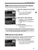 Предварительный просмотр 67 страницы Canon EOS 1Ds Mark III Instruction Manual