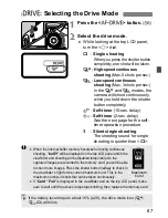 Предварительный просмотр 87 страницы Canon EOS 1Ds Mark III Instruction Manual