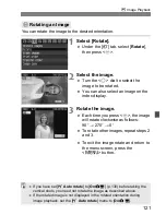 Preview for 121 page of Canon EOS 1Ds Mark III Instruction Manual