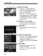 Preview for 126 page of Canon EOS 1Ds Mark III Instruction Manual