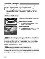 Preview for 128 page of Canon EOS 1Ds Mark III Instruction Manual