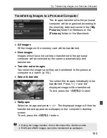 Предварительный просмотр 153 страницы Canon EOS 1Ds Mark III Instruction Manual