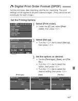 Предварительный просмотр 147 страницы Canon EOS-1Ds Mark III Instruction Manual