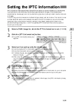 Предварительный просмотр 49 страницы Canon EOS-1Ds Mark III Software Manual