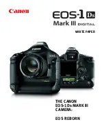 Canon EOS-1Ds Mark III White Paper preview