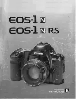 Предварительный просмотр 1 страницы Canon EOS 1N Instruction Manual