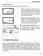 Предварительный просмотр 25 страницы Canon EOS 1N Instruction Manual