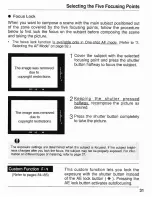 Предварительный просмотр 31 страницы Canon EOS 1N Instruction Manual