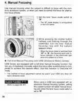 Предварительный просмотр 36 страницы Canon EOS 1N Instruction Manual