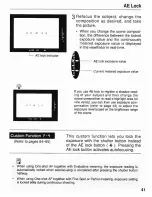 Предварительный просмотр 41 страницы Canon EOS 1N Instruction Manual