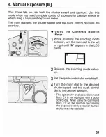 Предварительный просмотр 59 страницы Canon EOS 1N Instruction Manual