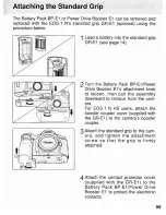 Предварительный просмотр 98 страницы Canon EOS 1N Instruction Manual