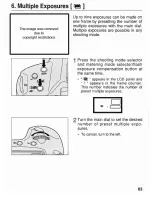 Preview for 63 page of Canon EOS 1N Instructions Manual