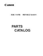 Preview for 1 page of Canon EOS 1N Parts Catalog