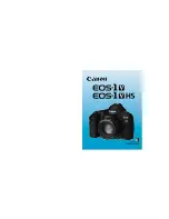 Canon EOS-1V HS Instructions Manual предпросмотр