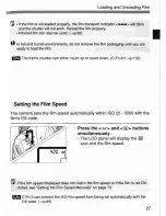 Предварительный просмотр 27 страницы Canon EOS 1V Instruction Manual