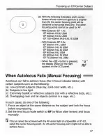 Предварительный просмотр 47 страницы Canon EOS 1V Instruction Manual