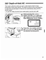 Предварительный просмотр 61 страницы Canon EOS 1V Instruction Manual