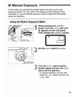 Предварительный просмотр 65 страницы Canon EOS 1V Instruction Manual