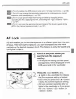 Предварительный просмотр 71 страницы Canon EOS 1V Instruction Manual