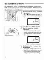 Предварительный просмотр 74 страницы Canon EOS 1V Instruction Manual