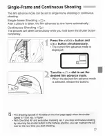 Предварительный просмотр 77 страницы Canon EOS 1V Instruction Manual