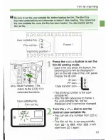 Предварительный просмотр 22 страницы Canon EOS 1V Instructions Manual