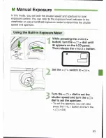 Предварительный просмотр 64 страницы Canon EOS 1V Instructions Manual