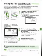 Preview for 72 page of Canon EOS 1V Instructions Manual