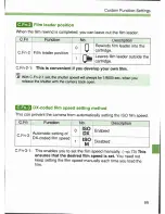 Preview for 98 page of Canon EOS 1V Instructions Manual